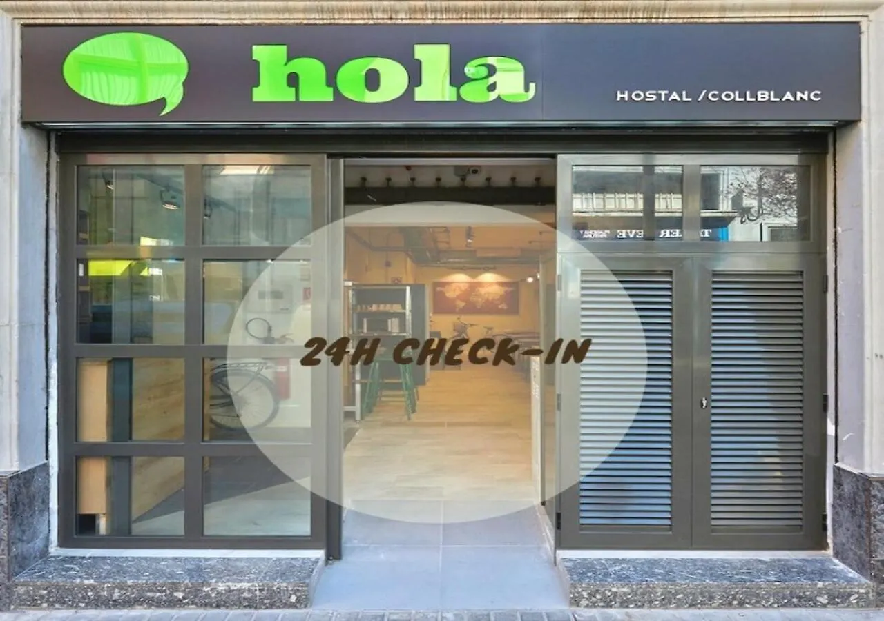 Hola Hostal Collblanc location